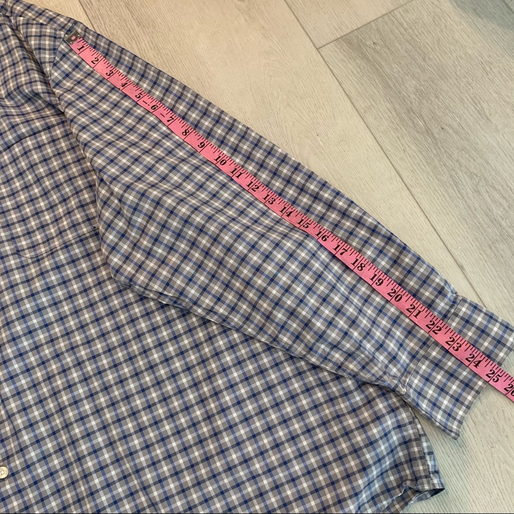 CLAIBORNE 80’s 2-Ply Long Sleeve Button Up Shirt - Picture 8 of 11